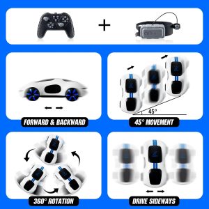 Gesture Sensing Remote Control Car, Drift RC Stunt Car with Light Spray & Sound