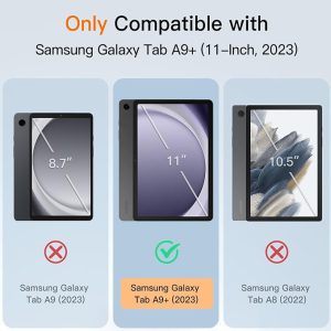 Jetech Tablet Case Samsung A9+ Black 11"