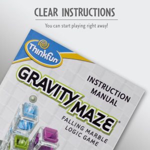 ThinkFun - Gravity Maze Marble Run Brain Game and STEM Toy