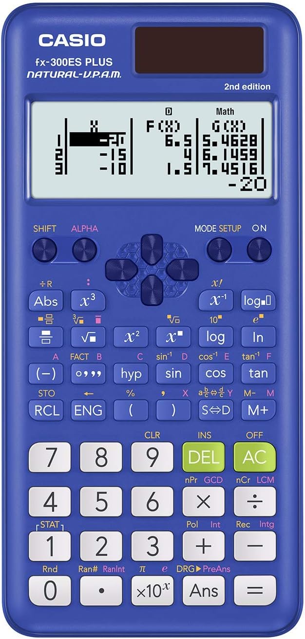 Casio Calculator Scientific Bl CFX-300ESPLS2