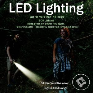 CAZOKASI 2024 Upgrade – 10000mAh Waist Clip Fan – Wearable Portable Personal Fan – Powerful Cooling Up to 40H – Heatstroke Prevention – Gray & Orange