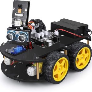 ELEGOO UNO R3 Smart Robot Car Kit V4 – STEM Coding Toy for Kids & Teens (Ages 8-16) - US-EL-KIT-012