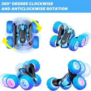 Kkones Remote Control Stunt Car - Blue