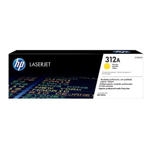 HP 312A - yellow - original - LaserJet - toner cartridge (CF382A)