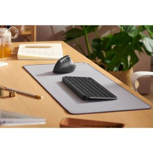 Logitech Lift Vertical Ergonomic Mouse - vertical mouse - Bluetooth, 2.4 GHz - graphite