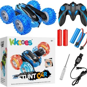 Kkones Remote Control Stunt Car - Blue
