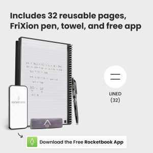 RocketBook Core Reusable Smart Notebook ‎EVR2-L-K-CCE