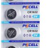 PkCell Battery CR1632A 3V