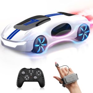 Gesture Sensing Remote Control Car, Drift RC Stunt Car with Light Spray & Sound
