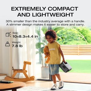 EcoFlow River 3 Portable Power Station 245Wh LiFePO4 Battery Power Station, 300W Up to 600W AC Output