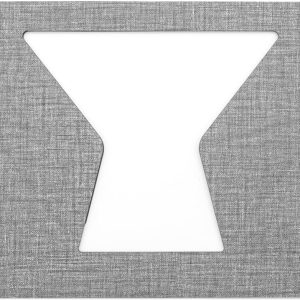 NomadLabs - Foldable Laptop Stand - Lightweight Portable Laptop Stand for Travel - Easy Setup - Ultra-Thin Design - Vegan Leather - Fiberglass