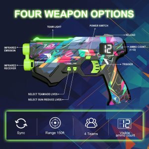 Winyea Laser Tag Guns 4ct