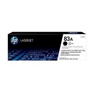 HP 83A - black - original - LaserJet - toner cartridge (CF283A)