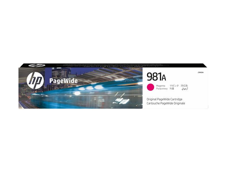 HP 981A - magenta - original - PageWide - ink cartridge - Image 4