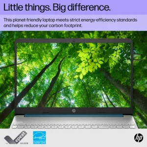 HP Laptop - Intel Core i3 - UHD Graphics - 8 GB RAM - 256 GB SSD NVMe - 15.6" - Spruce Blue