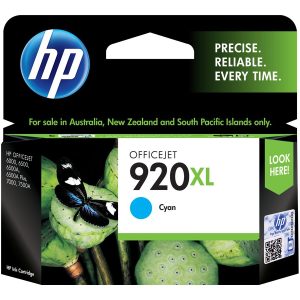 HP 920XL - High Yield - cyan - original - ink cartridge