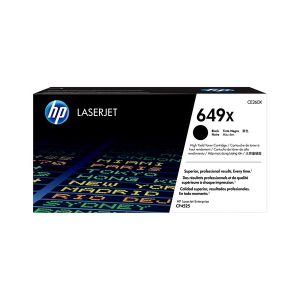 HP 649X - High Yield - black - original - LaserJet - toner cartridge (CE260X)