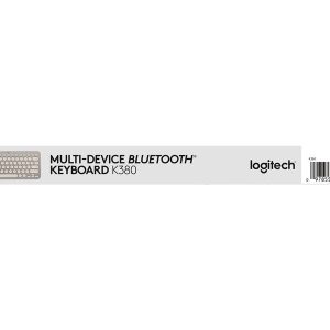 Logitech K380 Multi-Device Bluetooth Wireless Keyboard - Sand - keyboard - sand Input Device