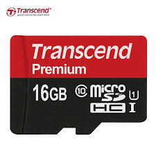 Transcend 300S - flash memory card - 16 GB - microSDHC