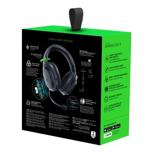 Razer Barracuda X - headset - 3.5 mm jack, USB-C