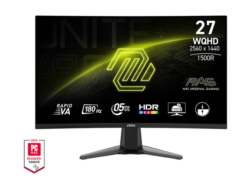 MSI MAG 27CQ6F - LCD monitor - curved - 27" - HDR
