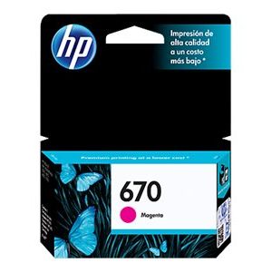 HP 670 - magenta - original - Ink Advantage - ink cartridge