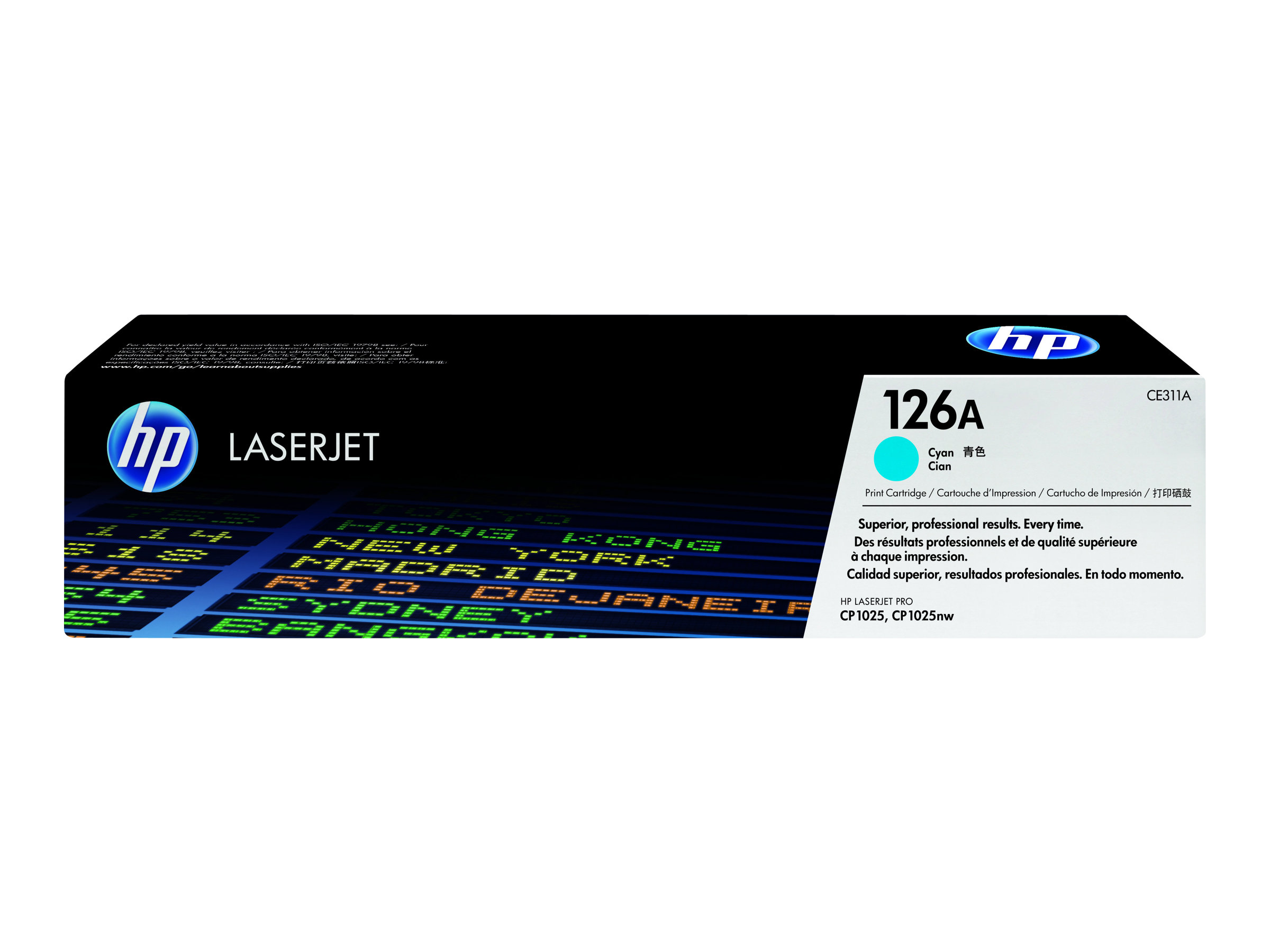 HP 126A - cyan - original - LaserJet - toner cartridge (CE311A)