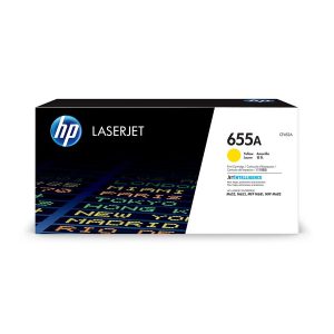 HP 655A - yellow - original - LaserJet - toner cartridge (CF452A)
