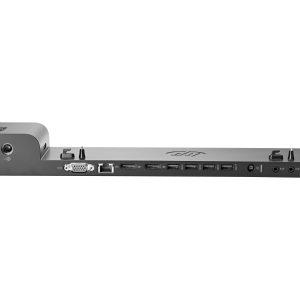 HP UltraSlim Docking Station 2013 - Docking station - VGA, 2 x DP - 65 Watt