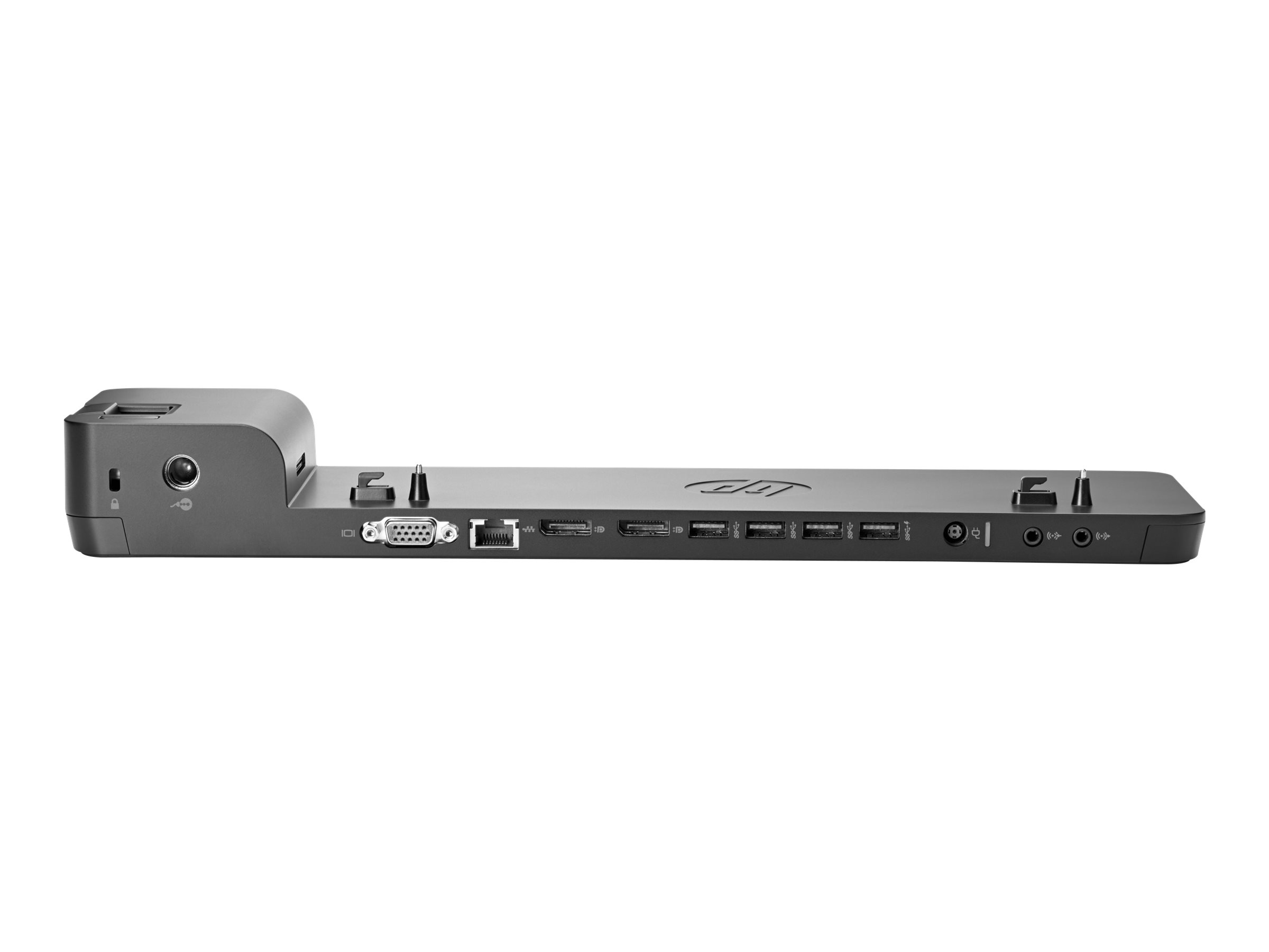 HP UltraSlim Docking Station 2013 - Docking station - VGA, 2 x DP - 65 Watt - Image 2