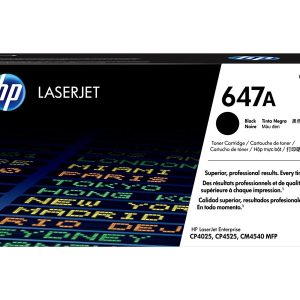 HP 647A - black - original - LaserJet - toner cartridge (CE260A)