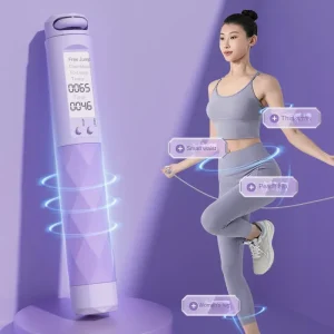 Speed Skipping Rope - Calorie Counter - Purple
