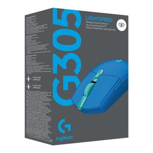 Logitech G G305 - mouse - 2.4 GHz - blue
