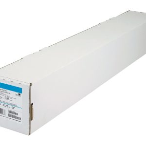 HP - Wood fiber - matte - 4.7 mil - bright white - Roll A1 (24 in x 150 ft) - 90 g/m² - 24 lbs - 1 roll(s) bond paper - for DesignJet 45XX, 5100, T1100, T1120, T120, T1200, T1500, T2300, T520, T790, T920, Z5200