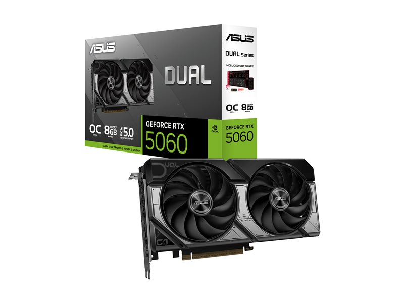 ASUS Dual GeForce RTX 5060 8GB - OC Edition - graphics card - GeForce RTX 5060 - 8 GB - Image 5