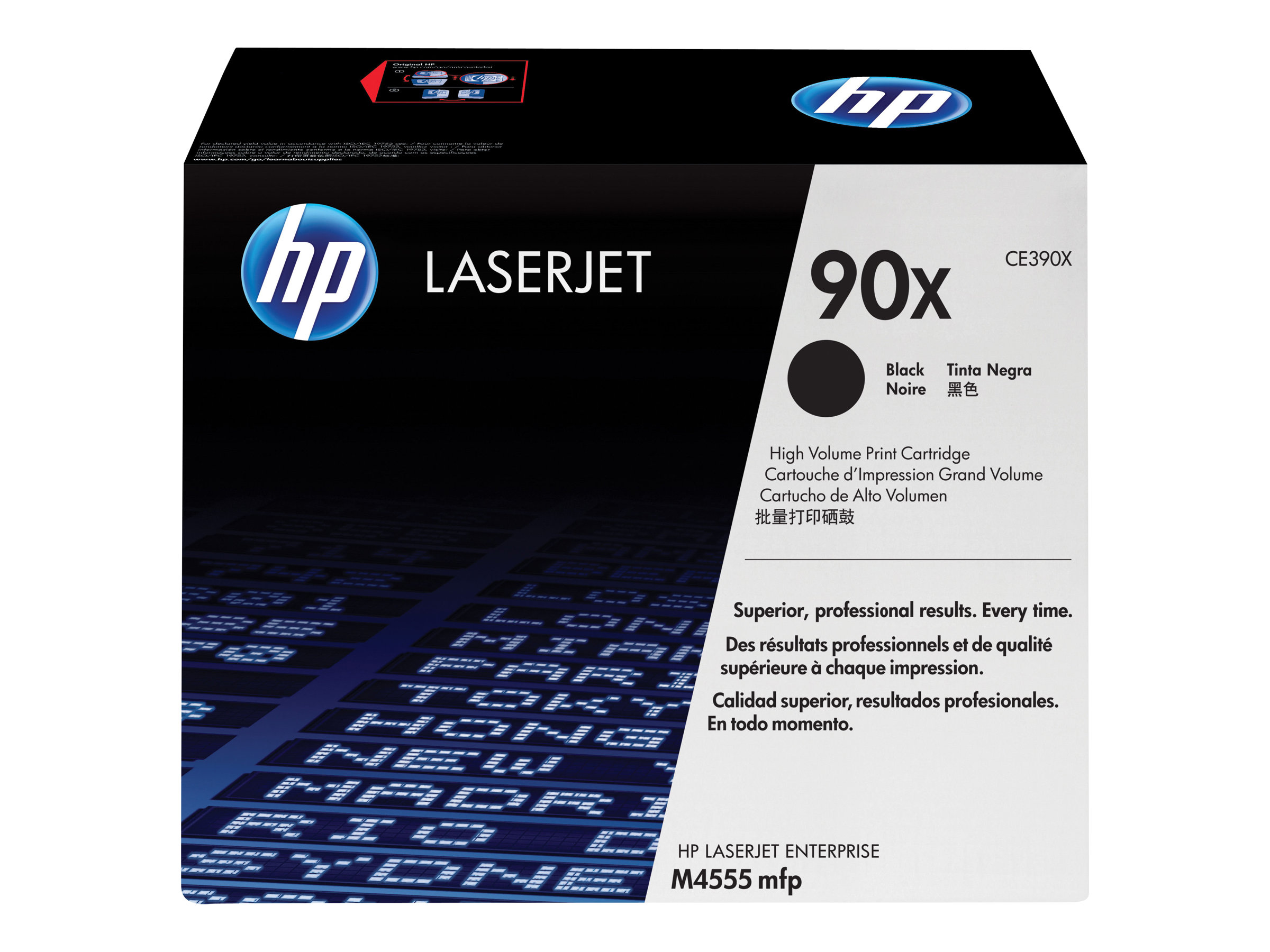 HP 90X - High Yield - black - original - LaserJet - toner cartridge (CE390X) - Image 14