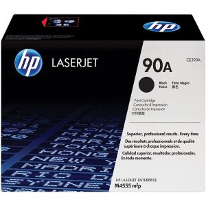 HP 90A - black - original - LaserJet - toner cartridge (CE390A)