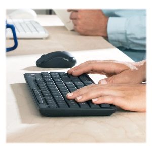 Logitech MK295 Silent - keyboard and mouse set - graphite Input Device