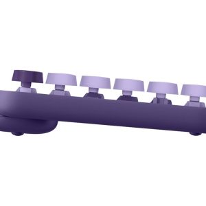 Logitech POP Keys Wireless Mechanical Keyboard with Customizable Emoji Keys - Cosmos - keyboard - cosmos Input Device