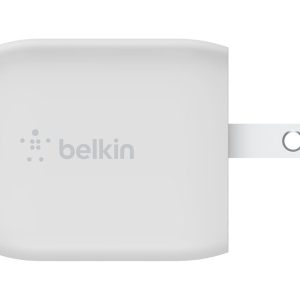 Belkin BoostCharge Pro power adapter - PPS and GaN technology - 2 x USB-C - 45 Watt