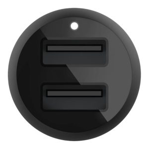 Belkin BoostCharge Dual Charger car power adapter - USB - 24 Watt