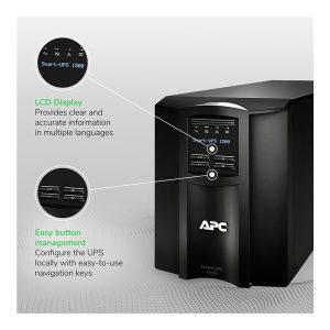 APC Smart-UPS 1500 LCD - UPS - 1 kW - 1440 VA - with APC SmartConnect