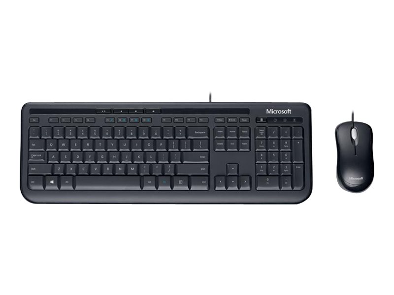 Microsoft Wired Desktop 600 - keyboard and mouse set - QWERTY - US - black Input Device - Image 5