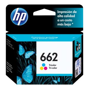 HP 662 - color (cyan, magenta, yellow) - original - Ink Advantage - ink cartridge