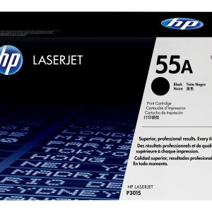 HP 55A - black - original - LaserJet - toner cartridge (CE255A)
