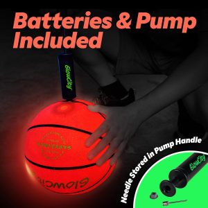GlowCity Glow in The Dark Basketball