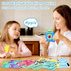 Kuovei Talking Flash Cards - Blue