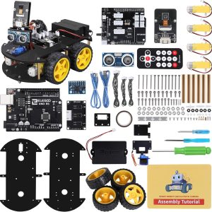 ELEGOO UNO R3 Smart Robot Car Kit V4 – STEM Coding Toy for Kids & Teens (Ages 8-16) - US-EL-KIT-012