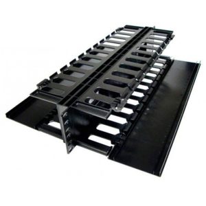 NewLink Horizontal 2U-2side duct Panel w cover NEW-0201023