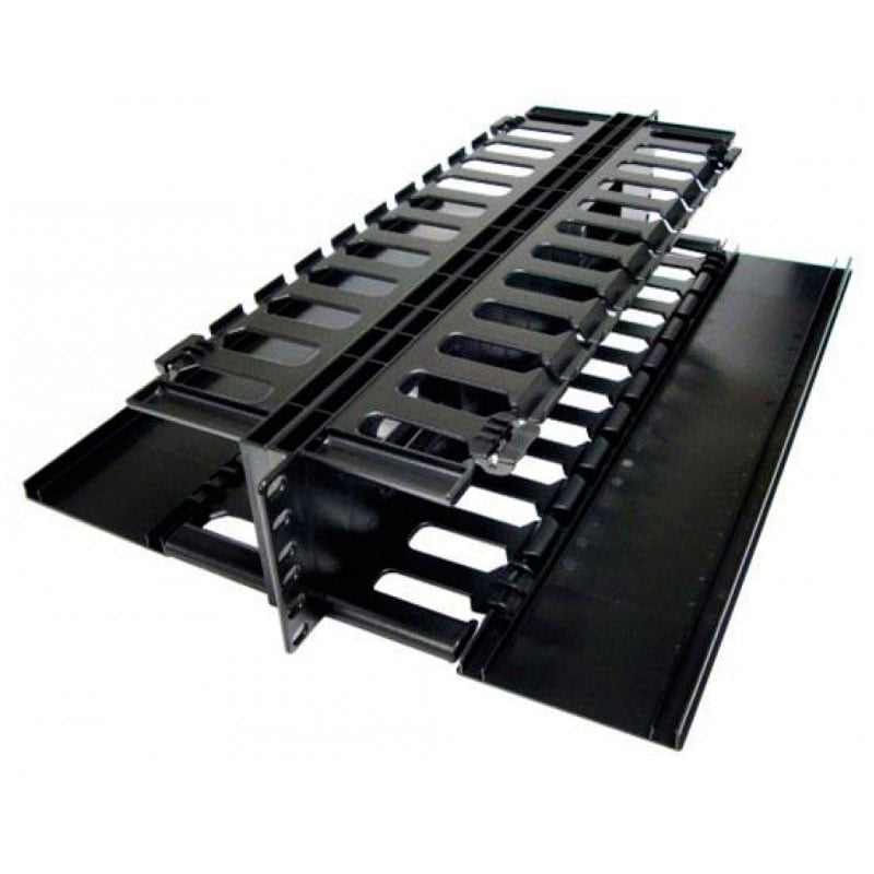 NewLink Horizontal 2U-2side duct Panel w cover NEW-0201023